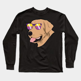 Cool Golden Retriever Long Sleeve T-Shirt